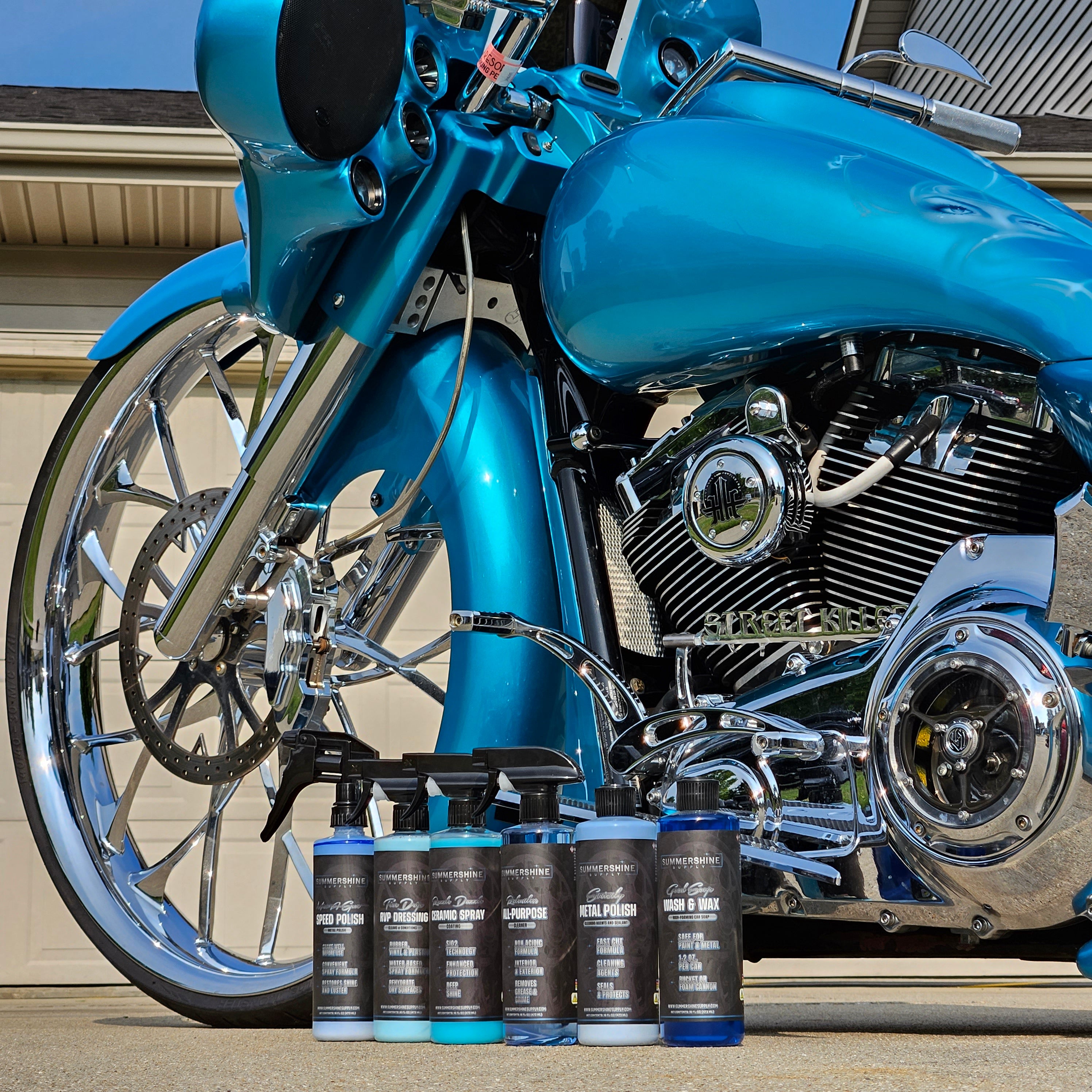 Motorcycle Cleaning Supplies